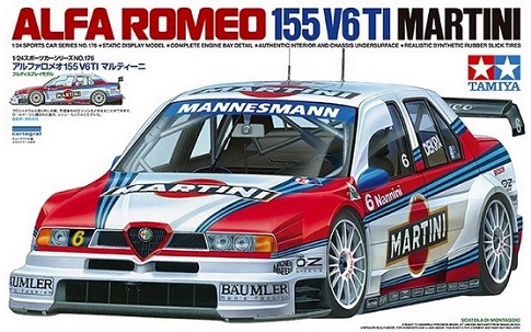 Tamiya 1/24 Martini Alfa Romeo 155 V6